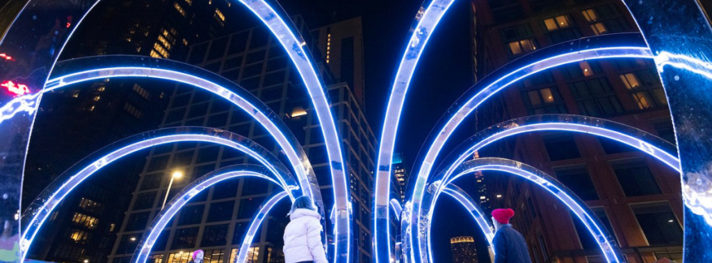 Canary Wharf Lights